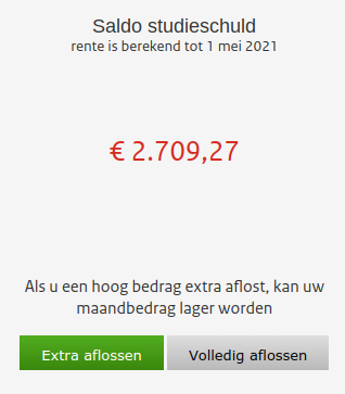 Studieschuld